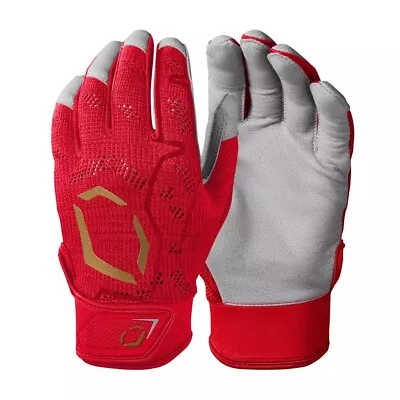 EvoShield Scarlet PRO-SRZ Batting Gloves Adult (Pair) • $17.95