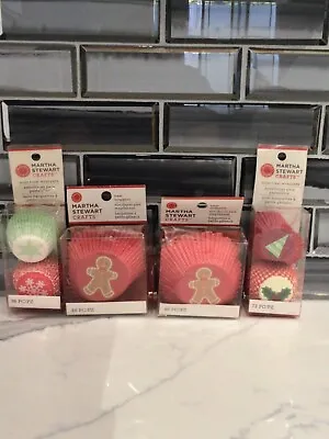 Martha Stewart Crafts Treat  Wrappers Holiday Themed Combo Lot 4 Packages • $15.37