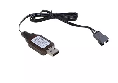 USB 7.4V (2 X 3.7v)  RC Model Battery Charger - Sm-4p 4 Pin Connector • £2.99