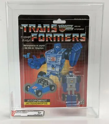 Transformers Hasbro Greek Beachcomber Mini-Car AFA 80 MOC Carded • $395