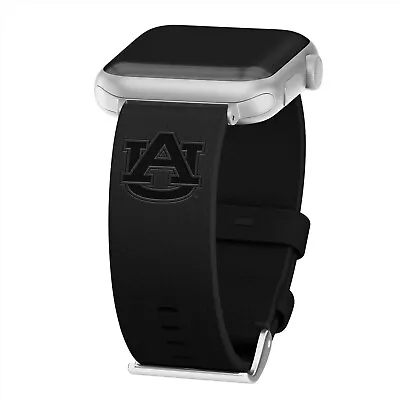 Auburn Tigers Premium Leather Band Compatible With The Apple Watch • $59.99