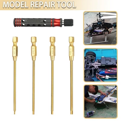 £15.12 • Buy New Metric Hex Head Bit For Drill RC Car Tool Set 1.5mm 2.0mm 2.5mm 3.0mm Kit G