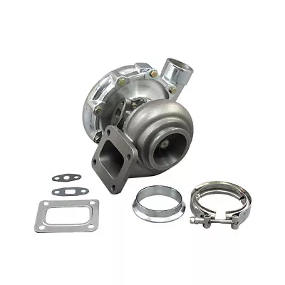 T76 Turbo Charger TurboCharger T4 .81 AR P Trim + 3  V-Band Clamp Flange Kit • $572