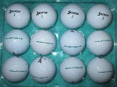 Srixon Soft Feel Near Mint   Quality Golf Balls • $24