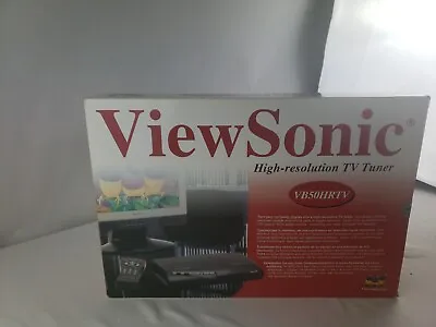 Viewsonic High Resolution TV Tuner VB50HRTV For Computer New • $59.99