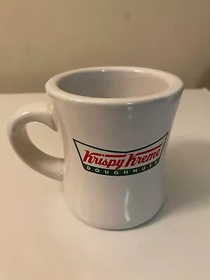 Krispy Kreme Donuts Vintage Heavy Thick Restaurant Ware Coffee Mug Cup Logo • $7.49