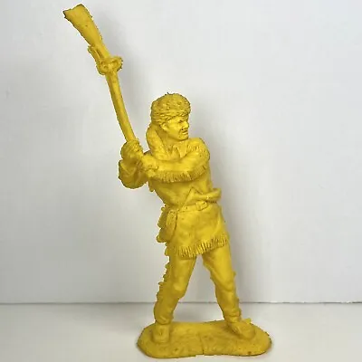 Auburn Rubber Vintage 70mm Pioneer Davy Crockett Daniel Boone Yellow Rifle Swing • $8.49