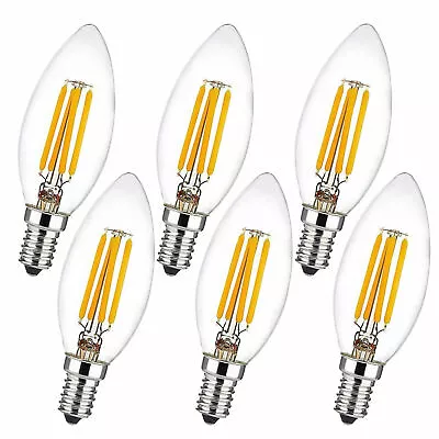 BRIMAX E12 LED Candle Light Bulbs Candelabra Chandelier Bulb Replacement 40W 60W • $13.64