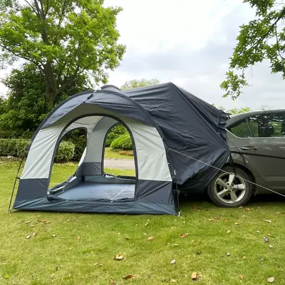 3-4 Person Waterproof  SUV Car Tent Portable Car Rear Camping Docking Trunk Tent • $239