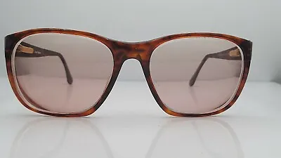 Vintage Carl Zeiss M2204 Brown Oval Sunglasses FRAMES ONLY • $20.40
