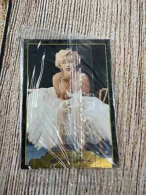 Sealed Sports Time  Marilyn Monroe Promo Trading Card Signature On Gold 1995 • $8