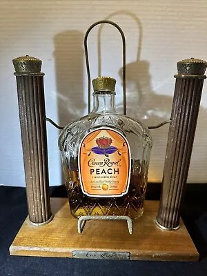 VTG Crown Royal Display Whiskey Bottle Stand W Pour Cradle BOTTLE NOT INCLUDED • $24.99