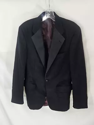 VTG Chaps Ralph Lauren Black Tuxedo Jacket Mens 38L • $39.95