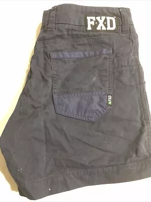 FXD Womens Work Shorts Style WS-2W SIZE 12 Navy Blue Workwear • $29.95
