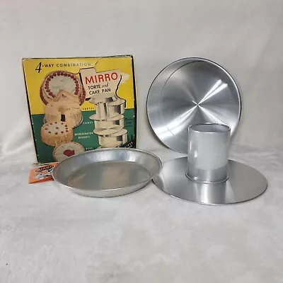 MIRRO Vintage Torte And Cake Pan - 3 Piece Set- Complete In Original Box  • $19.97