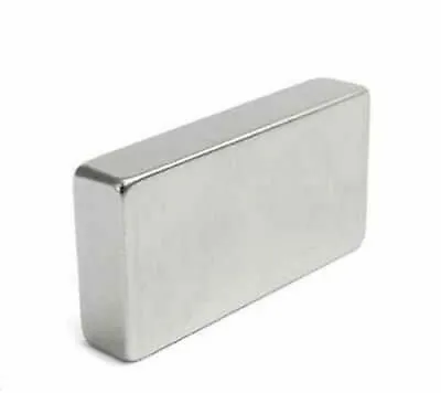 Wholesale 1 2 5 10 Super Block Magnets 2 X1 X1/2  Inch Rare Earth Neodymium N52 • $79.99