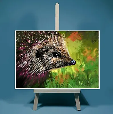 £6 • Buy 'HEDGEHOG' Fine Art Print A4 By Artist Ray Statter