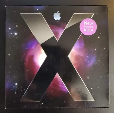 Apple Mac OSX 10.5.4 Leopard Retail Pack P/N: MB576Z/A • $29.98