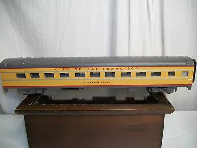 MTH City Of San Francisco Premier 70' Streamlined Diner St Francis Wood USED • $77.75