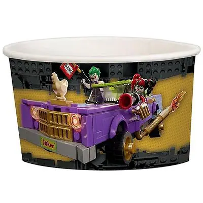 Lego Batman Snack Ice Cream Cups Birthday Party Supplies 8 Per Package NEW • $5.25