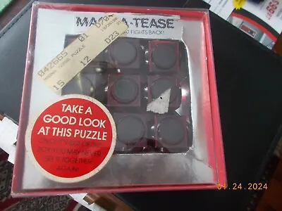 Magna-Tease Magnetic Puzzle From Skor-Mor Classic Games 1980 • $9.99