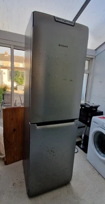 £130 • Buy Hotpoint Fridge Freezer_silver_200mm