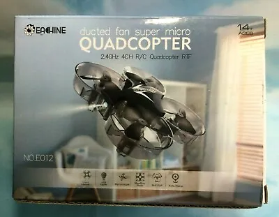 $22.95 • Buy Eachine E012 Mini Quadcopter 2.4G 4CH 6 Axis Headless Mode LED Light RTF Black