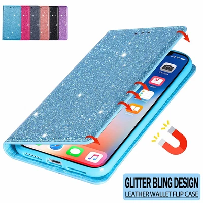$13.99 • Buy For Samsung S22 S21 FE S20 FE Ultra S10 9 S8 Plus Case Leather Wallet Flip Cover