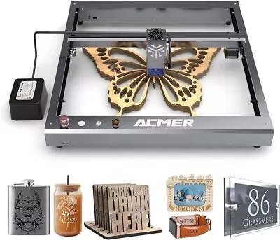 ACMER P2 20W Laser Cutter CNC Laser Cutter And Engraver Machine Auto Air Assist • £718.80