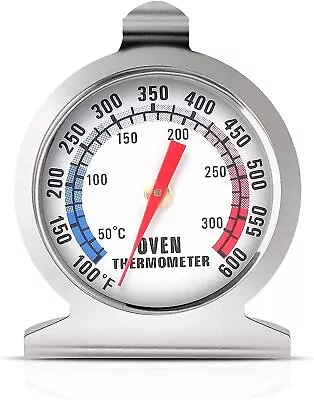 $11.95 • Buy Stainless Steel Oven Thermometer Large Dial Kitchen Food Temperature