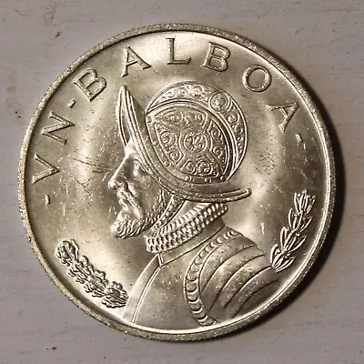 Panama 1966 1-B VN Balboa Silver Coin • $150