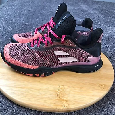 Babolat Sneakers All Court Jet Tere Women's 8.5 Tennis Shoes Pink Black • $44.50
