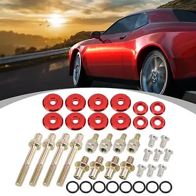 Engine Valve Cover Washer Bolt Kits Red For Honda B-Series B16A2 B16A3 B17A1   • $18.52