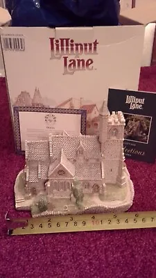 Lilliput Lane St. Lawrence Church Ornament 1989 With Box And Deeds VGC • £24.99