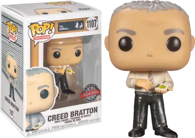 The Office - Creed With Mung Beans US Exclusive Pop! Vinyl [RS]-FUN55637-FUNKO • $21.99