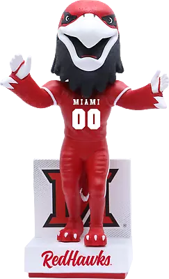 Swoop The Redhawk Miami RedHawks Mascot Bobblehead NCAA College • $40