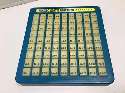 Magic Math Vintage 1993 Division Math Learning Educational Tool By Lanard Toys • $20.69