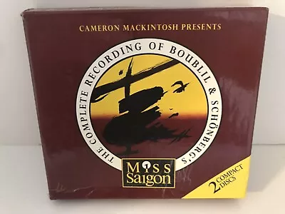 CD The Complete Recording Boublil & Schonberg's Miss Saigon Broadway Musical A24 • $4.99