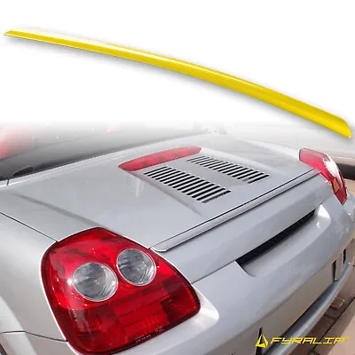 Fyralip Y22 Painted 576 Yellow Trunk Lip Spoiler For Toyota MR2 Spyder W30 99-06 • $77.56