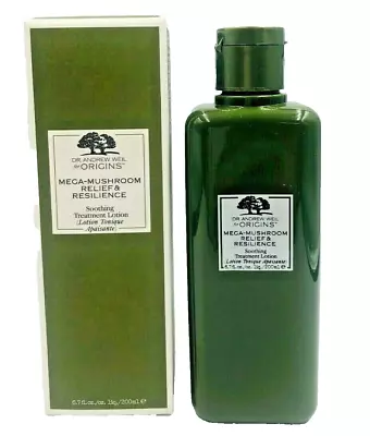 $16.54 • Buy ORIGINS Mega Mushroom Relief & Resilience Soothing Treatment Lotion 6.7 Oz 200ml