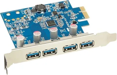 VisionTek - 4 Port USB 3.0 X1 PCIe Internal Card - 900870 • $9.99