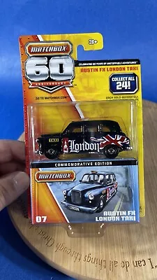 Matchbox Austin FX London Taxi Commemorative Edition 60th Anniversary 07 • $11.99