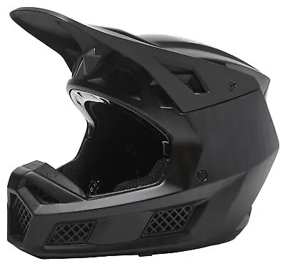 Fox Racing V3 RS Black Carbon MX Offroad Helmet Black • $287.05
