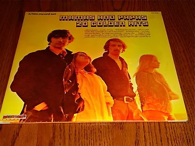 Mamas And Papas ~ 20 Golden Hits ~ Original 2 Record Set • $150