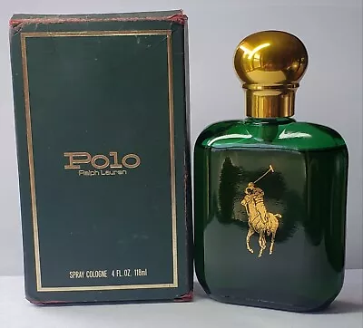 $299.95 • Buy POLO Green RALPH LAUREN ~ WARNER/COSMAIR ~ Batch Code AH9 ~ Spray Cologne~ 4 Oz