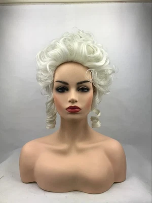 £47.03 • Buy Princess Marie Antoinette Curly Wig Vintage Cosplay Heat Resistant Fake Hair