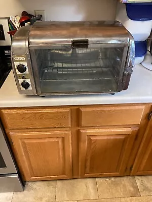 Vintage MCM Nesco Chrome Counterop Oven. Working • $29.90