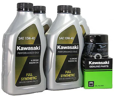 2009 Kawsaki MULE 4010 TRANS4X4 DIESEL Full Synthetic Oil Change Kit • $69.99