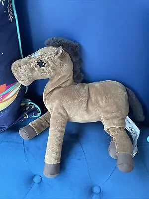 IKEA Okenlopare Brown Horse Foal Pony Soft Toy Plush Cuddly Teddy Stuffed Animal • £13