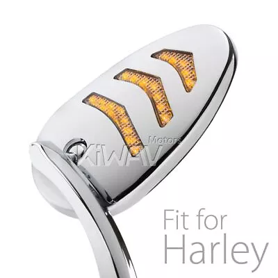 $139.90 • Buy Chrome Mirrors + Arrow Style Turn Signals  Led For Harley V-ROD MUSCLE NIGHT ROD